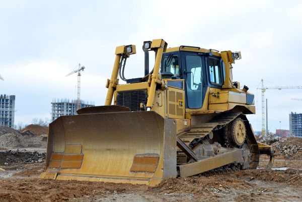 Bulldozer Site Clearing in Loveland